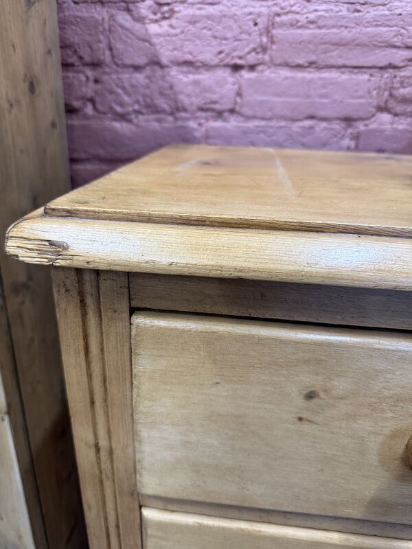 Antique Pine Five-Drawer Chest – Circa 1900 - product images  of 