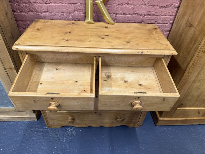 Antique Pine Five-Drawer Chest – Circa 1900 - product images  of 