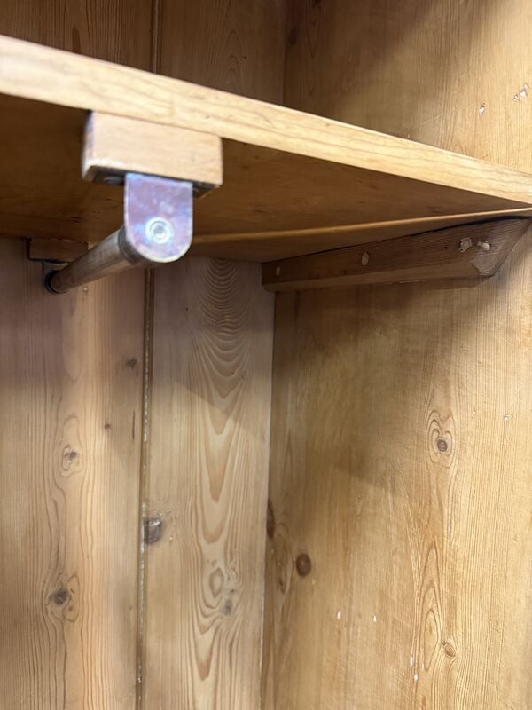 Traditional Antique Pine Double Wardrobe, early 20th Century - product images  of 