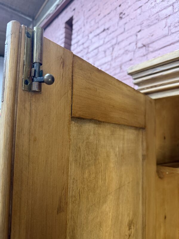 Traditional Antique Pine Double Wardrobe, early 20th Century - product images  of 