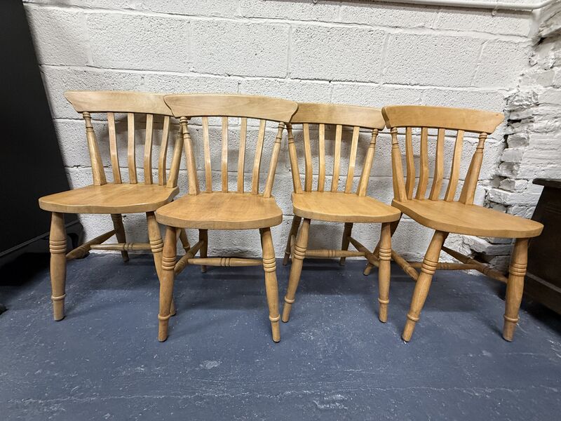 Set of Four Farmhouse Dining Chairs - product images  of 