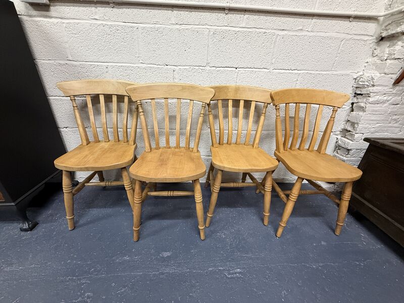 Set of Four Farmhouse Dining Chairs - product images  of 