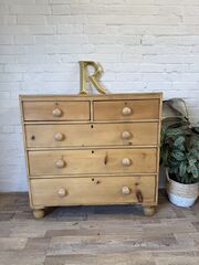 Victorian,Pine,Chest,of,Drawers,Victorian Pine Chest of Drawers