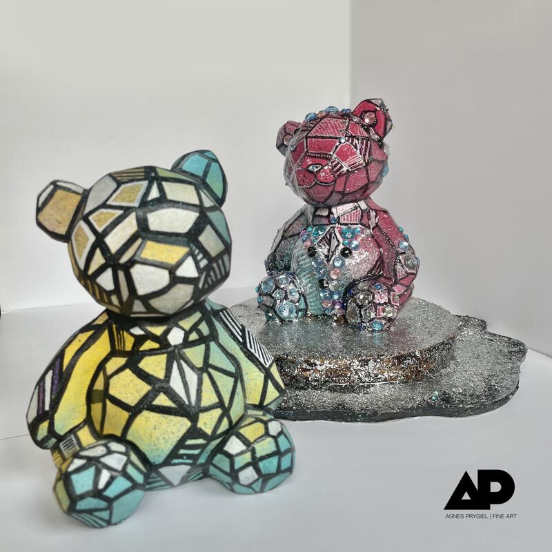 Geometric Harmony Bears - product image  