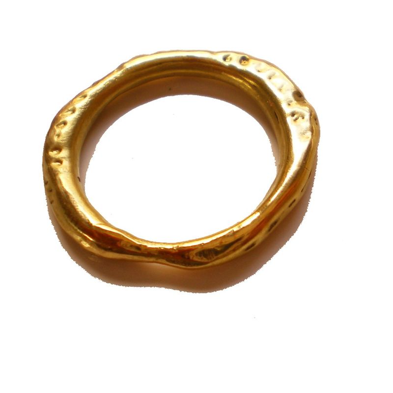 VESUVIO - organic 18K 18ct yellow gold ring - product images  of 