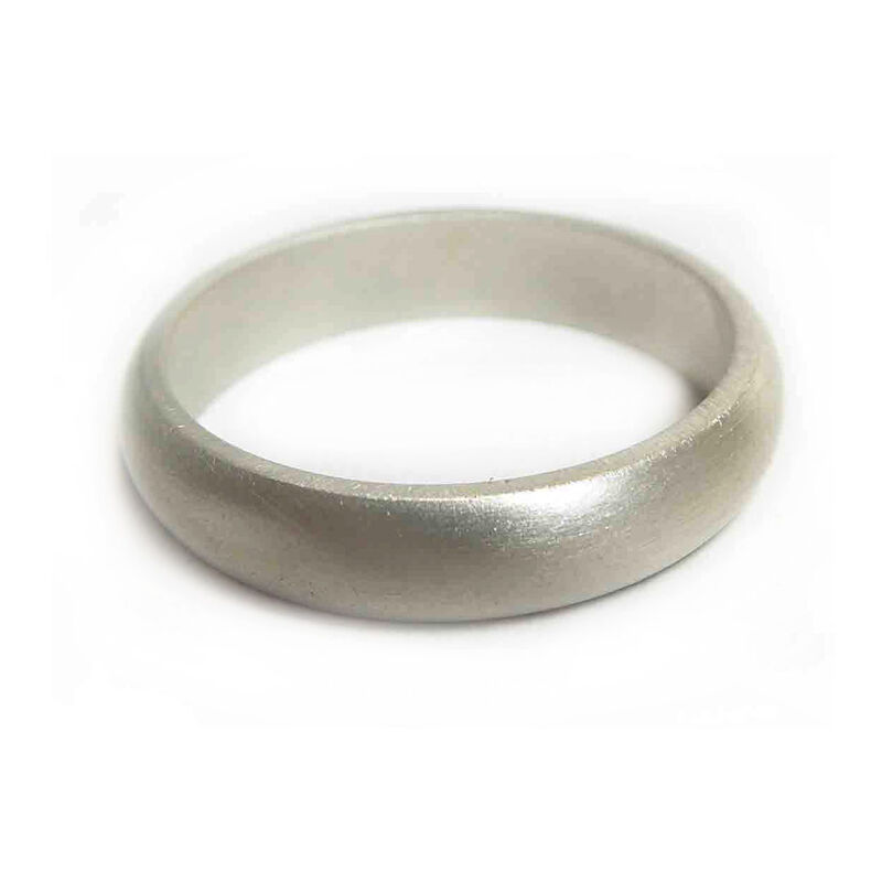 9ct textured white gold ring for men - product images  of 