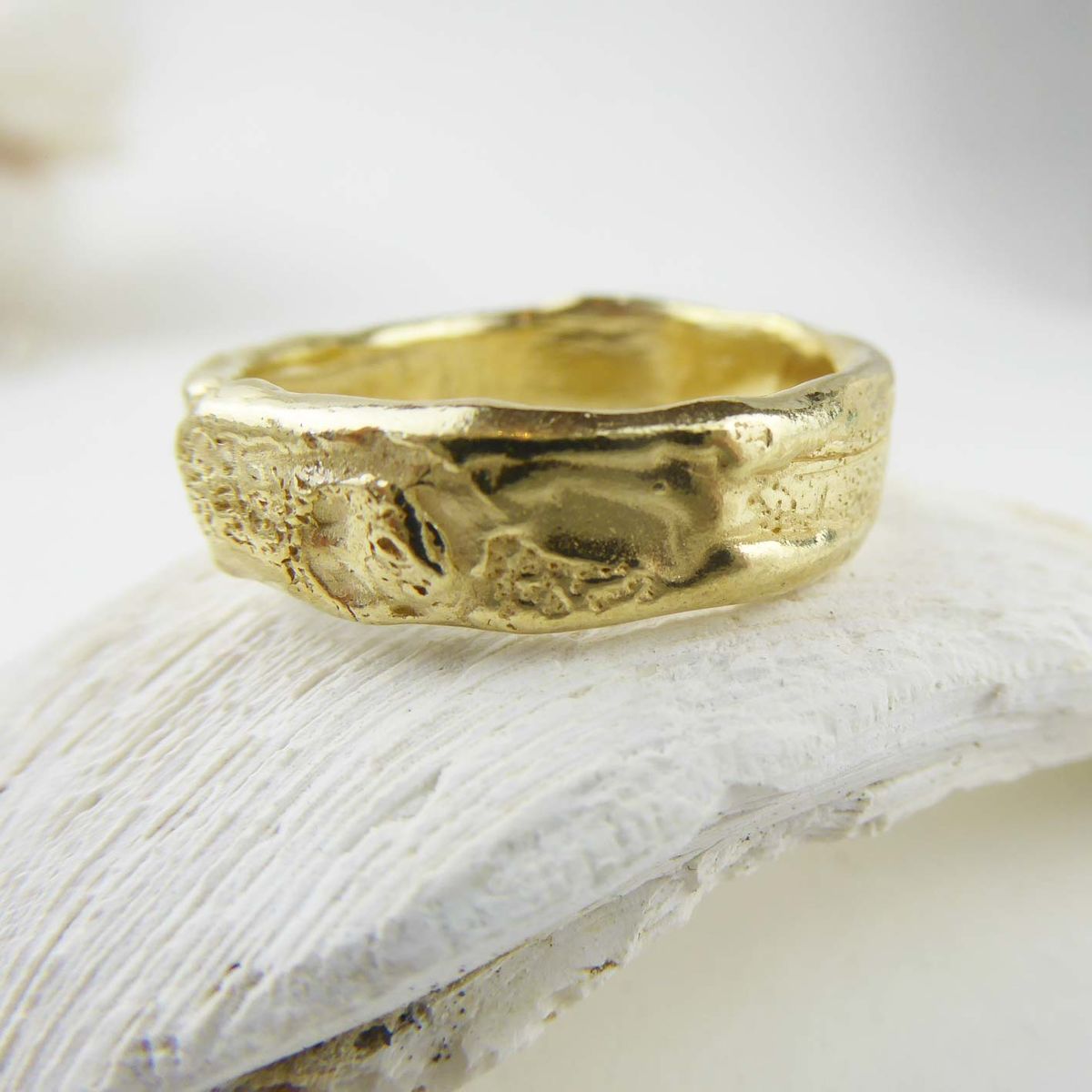collection of recycled gold jewellery