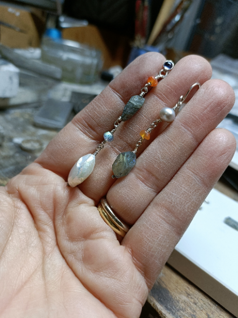 Asymmetric Earrings for Naomi - product image