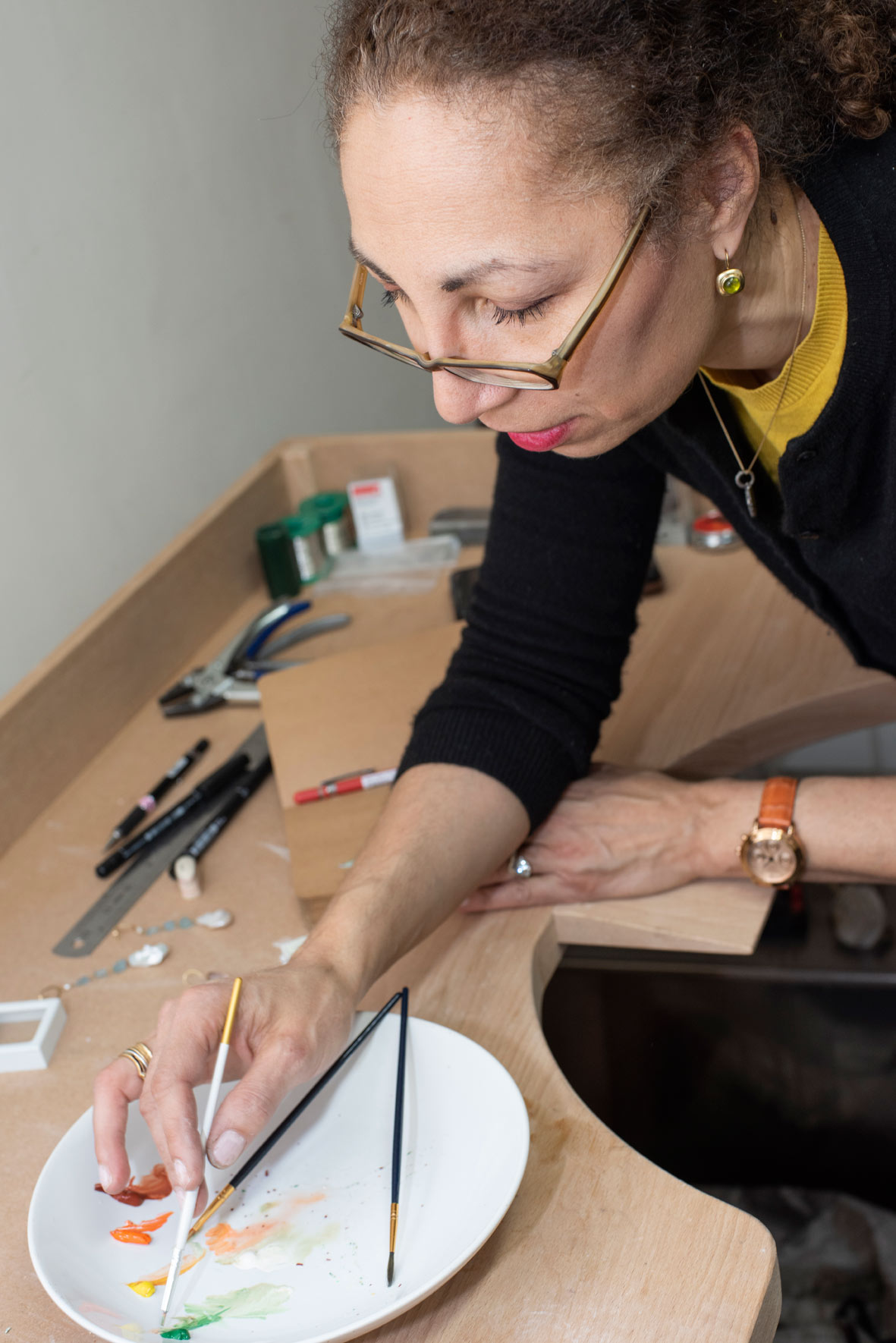 Designer interview with jeweller Catherine Marche on Jewelstreet