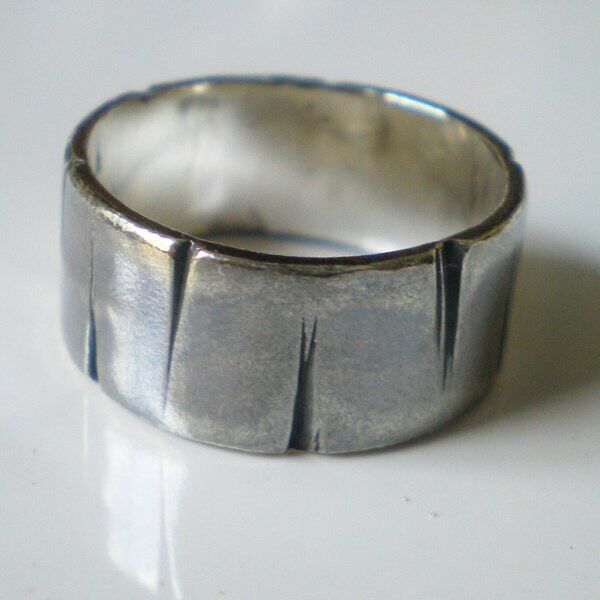 HERCULE Oxidised sterling silver ring for le MAN - product images  of 