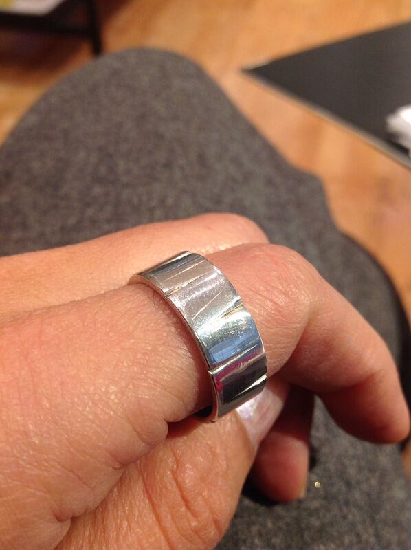 HERCULE Oxidised sterling silver ring for le MAN - product images  of 
