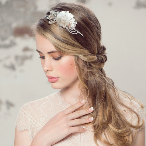 Bridal Hair Accessories Designed By The Sass B Collection