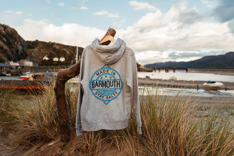 Pale Grey Stay Salty Barmouth Full Zip - product images  of 