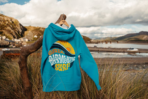 Surf,Blue,Retro,Barmouth,Full,Zip