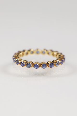 14ct,Sapphire,Eternity,Ring