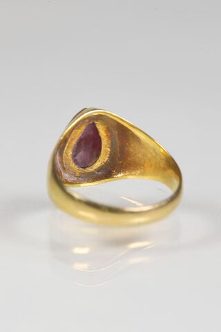 Vintage 22ct Ruby Pear Ring - product images  of 
