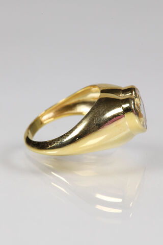 14ct Aquamarine Heart Ring  - product images  of 