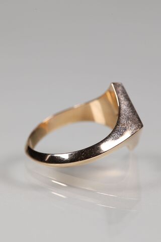 14ct Diamond Kite Signet Ring (Larger) - product images  of 
