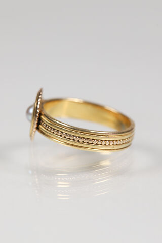 Victorian 18ct Pearl Star Ring - product images  of 