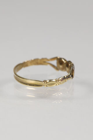 Antique Georgian 15ct Garnet Trilogy Ring - product images  of 