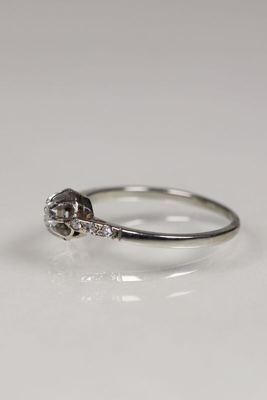 Antique Art Deco 18ct Toi et Moi Ring  - product images  of 