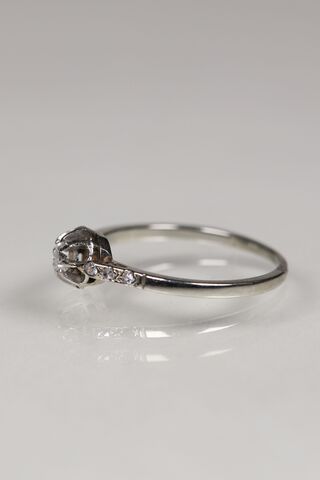 Antique Art Deco 18ct Toi et Moi Ring  - product images  of 