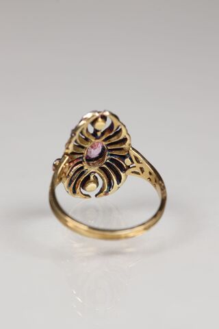 14ct Pink Sapphire & Diamond Wings Ring  - product images  of 