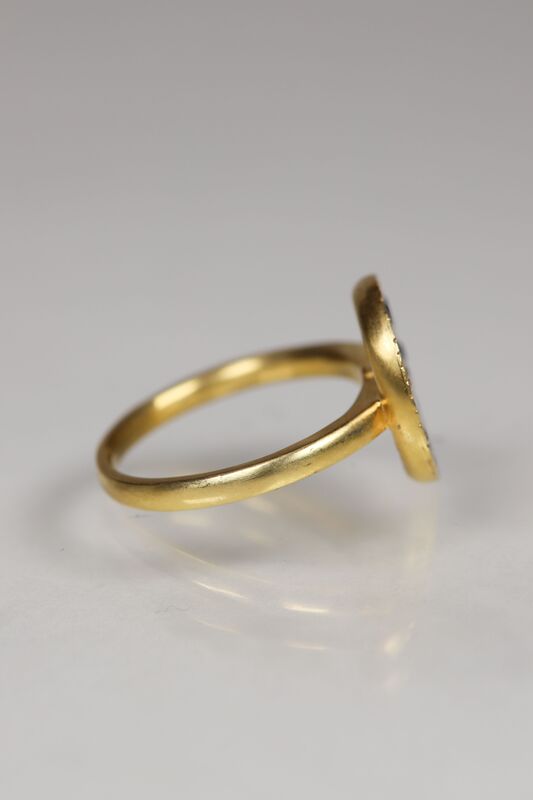 14ct Sapphire &amp; Diamond Scatter Ring  - product images  of 