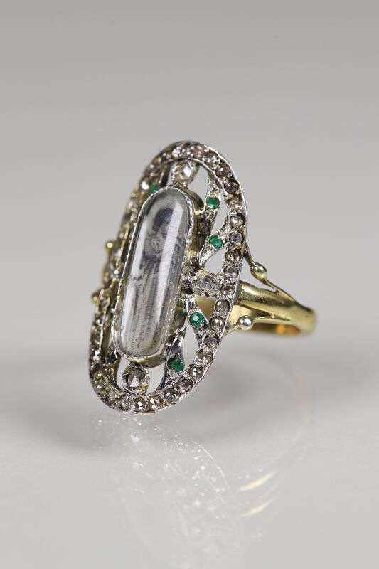 Antique 18ct Victorian Portrait Ring  - product images  of 