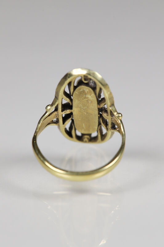 Antique 18ct Victorian Portrait Ring  - product images  of 