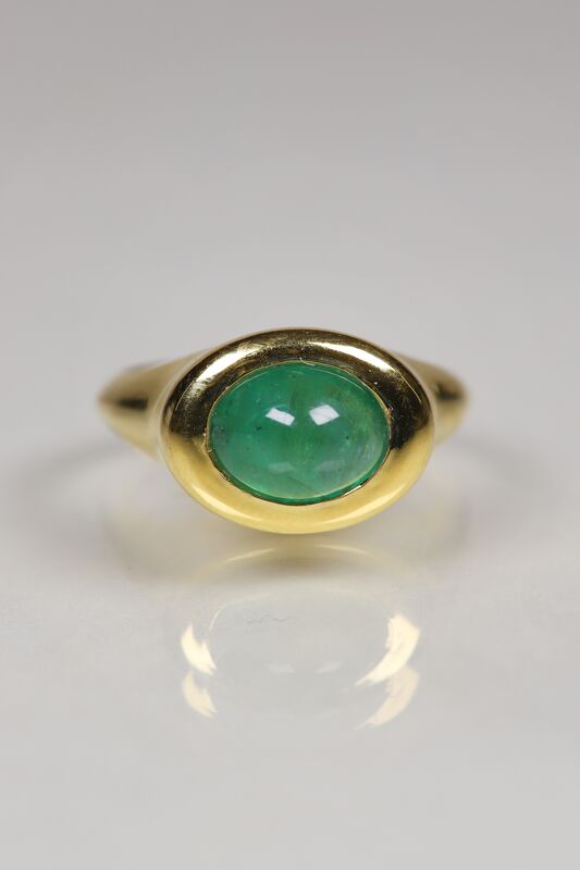 The Full Circle 14ct Emerald Ring  - product images  of 