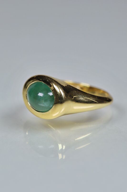 The Full Circle 14ct Emerald Ring  - product images  of 