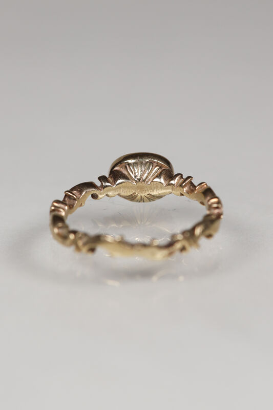 Georgian Inspired 9ct Emerald Ring  - product images  of 