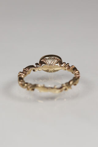 Georgian Inspired 9ct Emerald Ring  - product images  of 