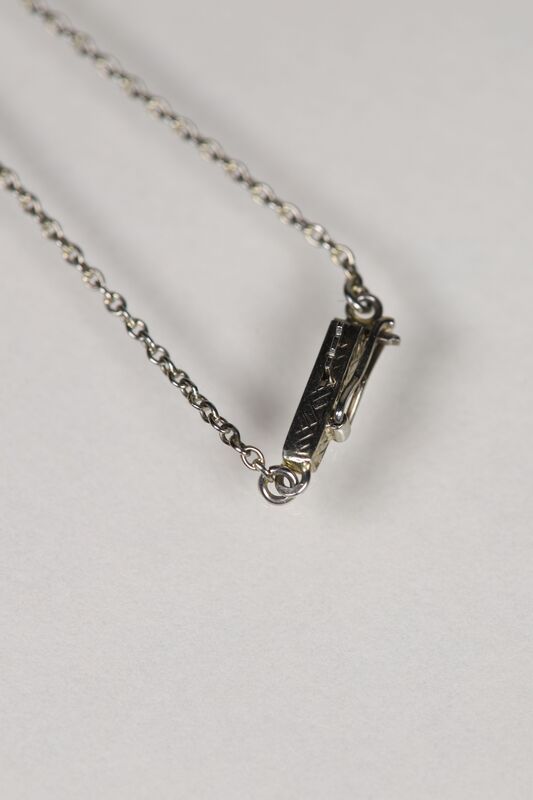 Antique 18ct Art Deco Rose Cut Diamond Necklace  - product images  of 