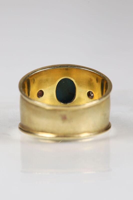 18ct Turquoise &amp; Diamond Statement Ring  - product images  of 