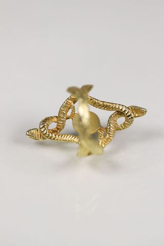 Vintage 18ct Emerald Snake Ring - product images  of 