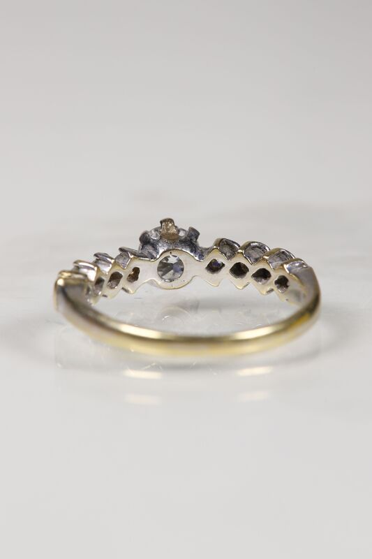 Vintage 18ct Diamond Solitaire Ring - product images  of 