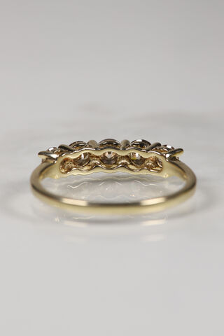 9ct Chocolate Diamond Half Eternity Ring - product images  of 