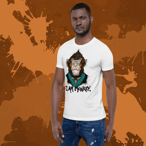 I Am Monkey: Unisex T-Shirt - product images  of 
