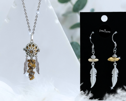 Janeuvx,Xyphyros,Picture,Jasper,Sun,Harmonae,pendant, trendy, jewelry, necklace, chain, chakra, Picture Jasper, dreamcatcher