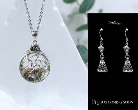 Thrian,Tourmaline,Soulring,Faiseja,Harmonae,pendant, trendy, jewelry, necklace, chain, reiki, chakra, quartz, floating locket, crystals, Tourmaline, Black Tourmaline