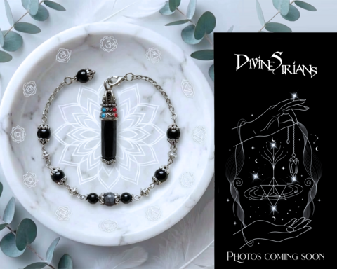 Zjon,Onyx,Kaelurix,Knova,pendant, trendy, fashion, jewelry, necklace, chain, pendulum, reiki, chakra, terminated point, black onyx, onyx, larvikite, natural stone