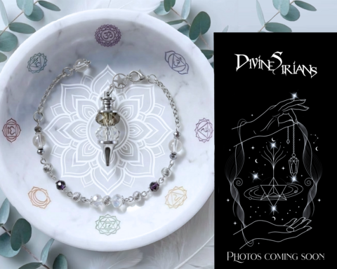 Galaka,Smokharen,Myrion,Veyl,Knova,pendant, trendy, fashion, jewelry, silver, necklace, chain, pendulum, reiki, chakra, glass, unicorn