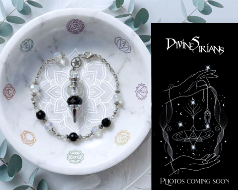 Galaka,Onyxis,Myrion,Veyl,Knova,pendant, trendy, fashion, jewelry, silver, necklace, chain, pendulum, reiki, chakra, glass, unicorn