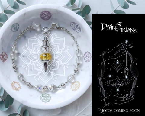 Galaka,Citronyx,Myrion,Veyl,Knova,pendant, trendy, fashion, jewelry, silver, necklace, chain, pendulum, reiki, chakra, glass, unicorn