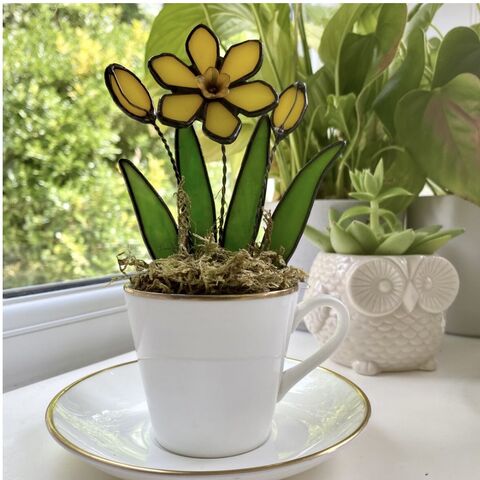 Custom,Order,for,Stephen,Home decor, daffodils