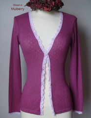 Now 65% Off!! Our Petite Scallop Lace Cardigan - product images 4 of 8