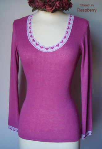 Wow,60%,Off,More,Colours,and,Sizes!!,Our,Heart,Lace,Long,Sleeve,Top,Heart Lace Trim, Lace Trim, Lace Top, Palace, Palace Lace Top, Palace London, Palace London Lace, Palace London Clothing