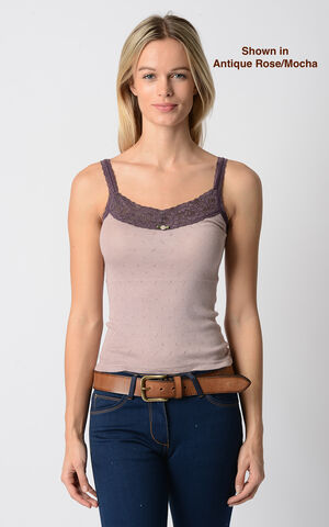FLASH,SALE,Now,55%,OFF!,Our,New,Mocha,Wide,Lace,Camisole,Lace Camisole, Lace Trim Camisole, Camisole, Pointelle Camisole, Palace Camisole, Palace London Camisole, Palace Lace Camisole